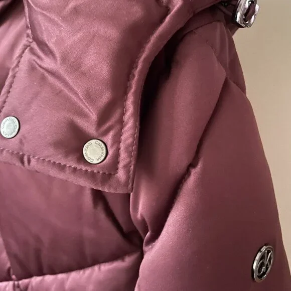 $300 Calvin Klein Sorona Aura Plant Based Quilted Puffer, Women's Size Large - Picture 10 of 16